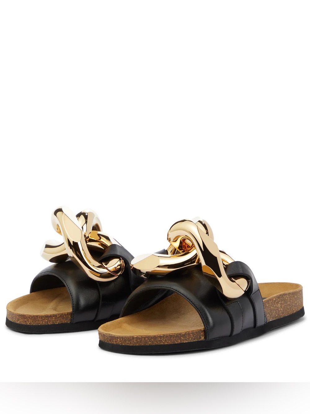 NWT JW Anderson Chain-Embellished Leather Sandals